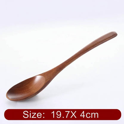 Mini Wooden Spoon & Fork Set – Coffee & Dessert Utensils