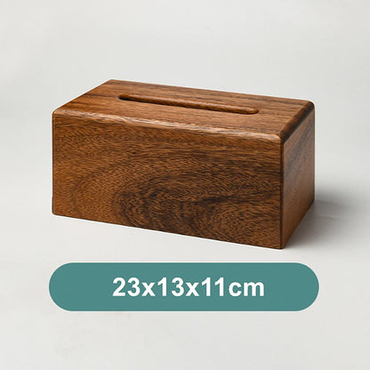 Walnut Tissue Organizer
