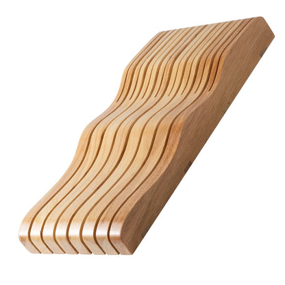 Wooden Knife Storage Rack