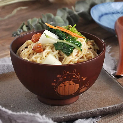 Japanese Wooden Ramen Bowl