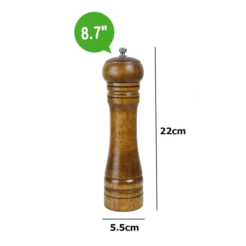 Wooden Pepper & Salt Grinder