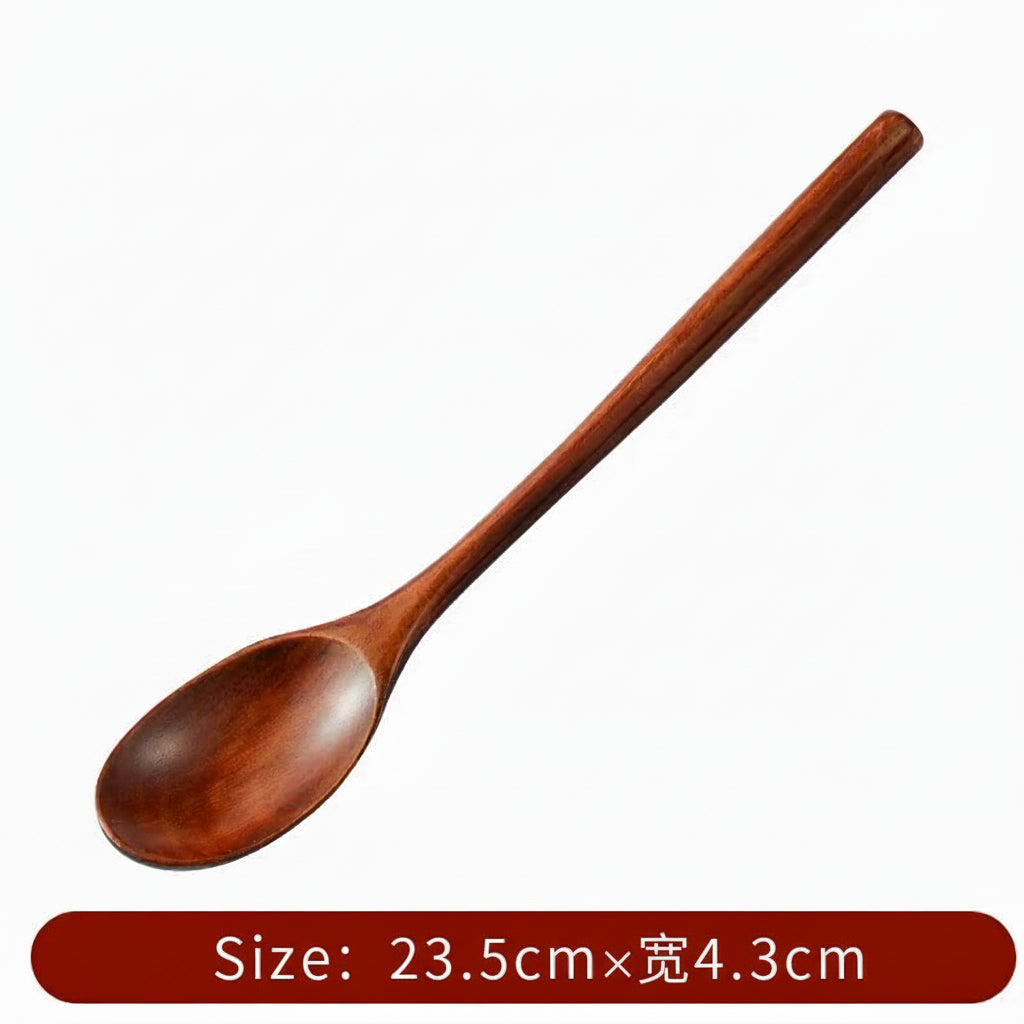 Mini Wooden Spoon & Fork Set – Coffee & Dessert Utensils