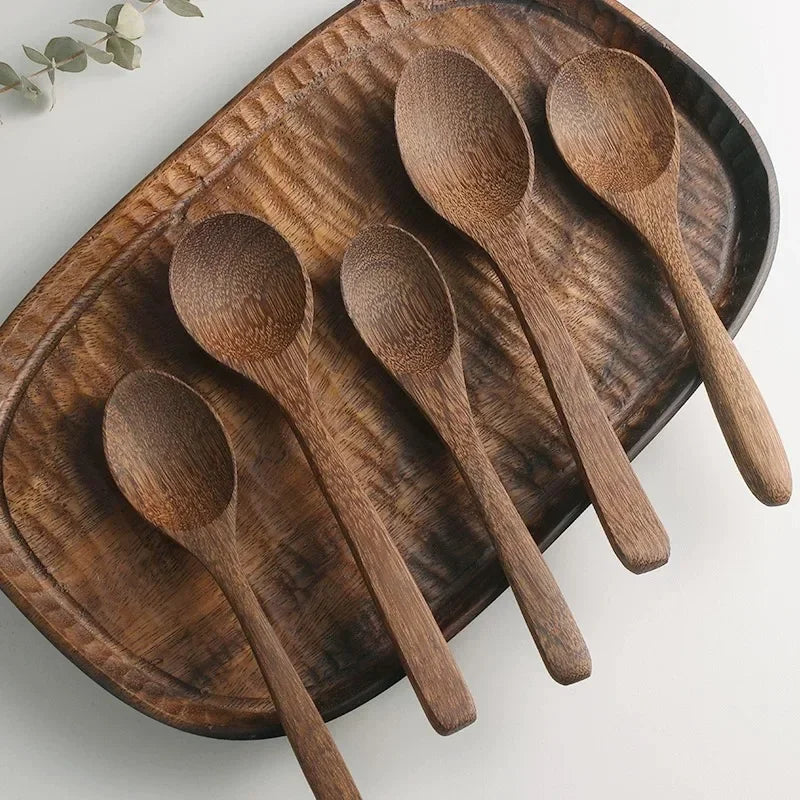 Wooden Spoon Set – Natural Rice & Honey Spoons