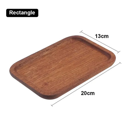 Walnut Wooden Tray – Japanese Style Serving Plate