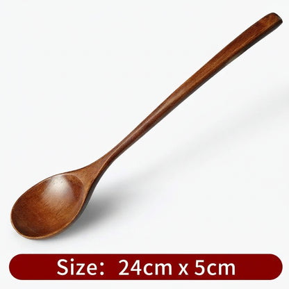 Mini Wooden Spoon & Fork Set – Coffee & Dessert Utensils