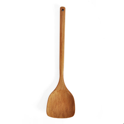 Long Wooden Cooking Spatula