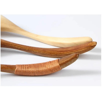 Wooden Soup Spoon Set – Solid Wood Kitchen Utensils