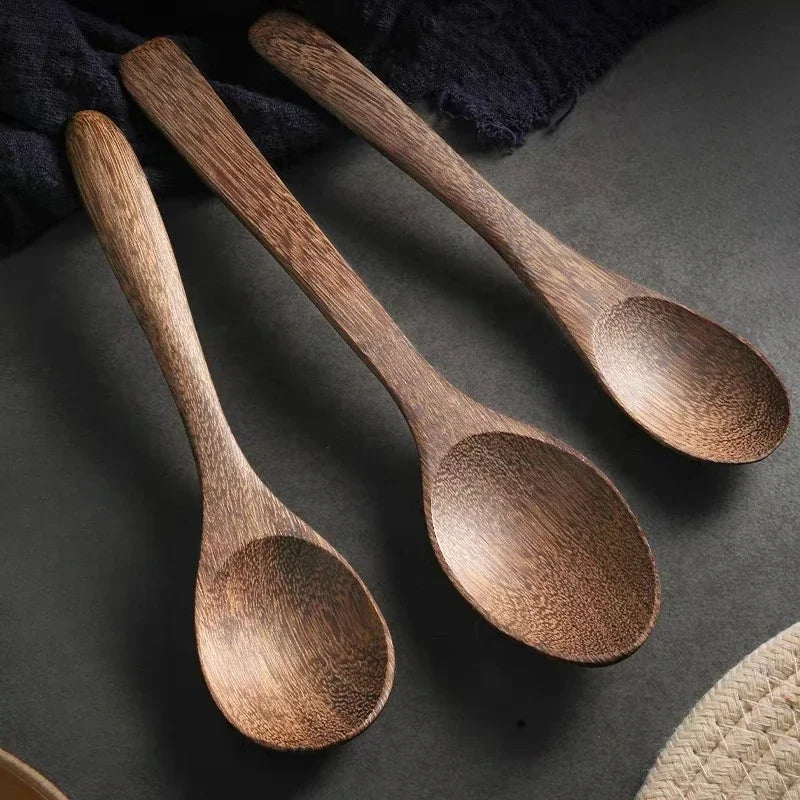 Wooden Spoon Set – Natural Rice & Honey Spoons