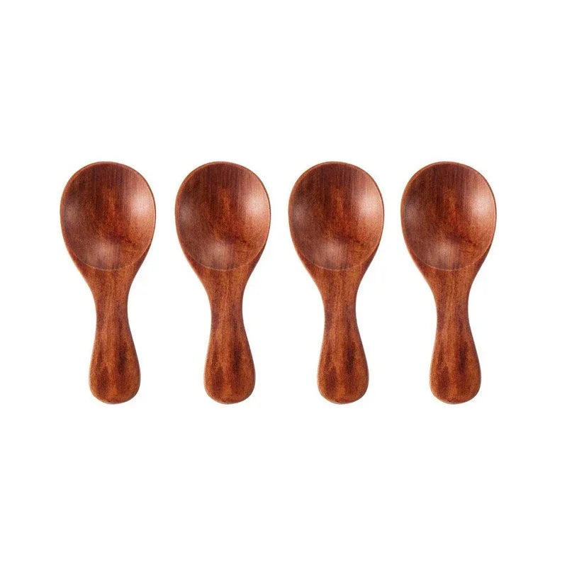Mini Wooden Spoons (4-Pack)