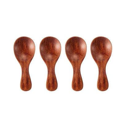 Mini Wooden Spoons (4-Pack)