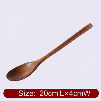 Mini Wooden Spoon & Fork Set – Coffee & Dessert Utensils