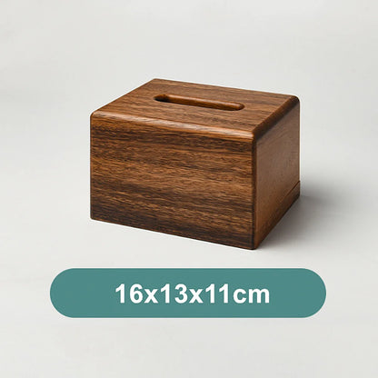Walnut Tissue Organizer