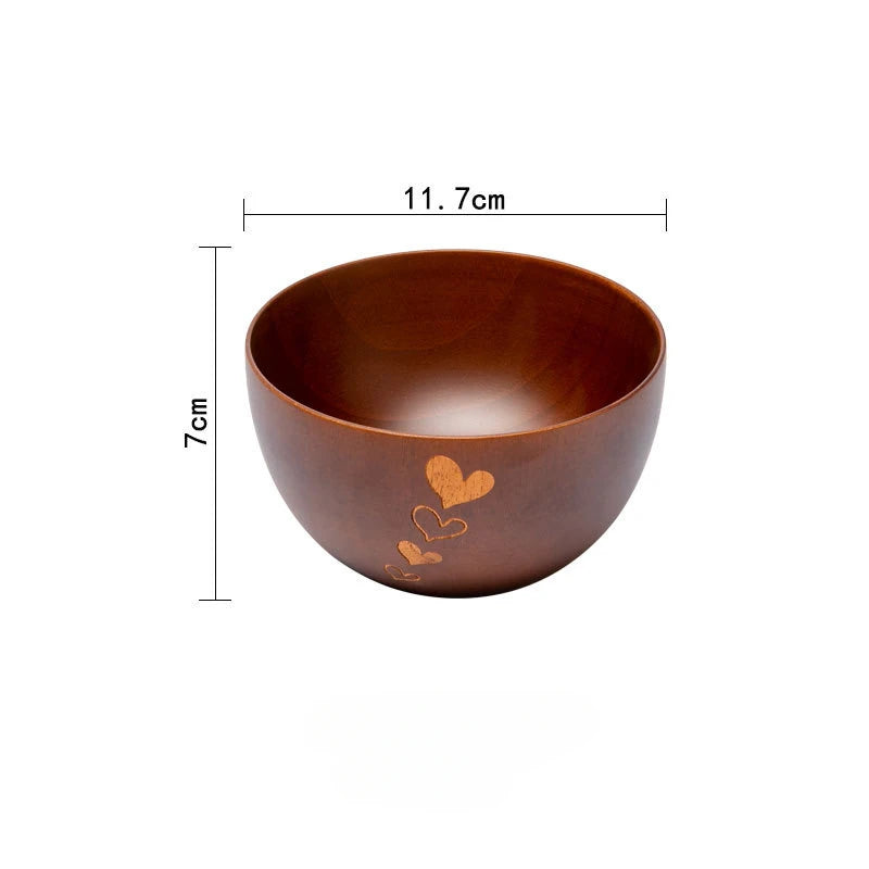 Japanese Wooden Ramen Bowl