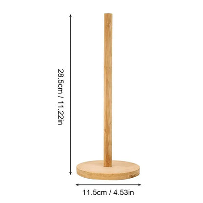 Wooden Tissue Roll Holder