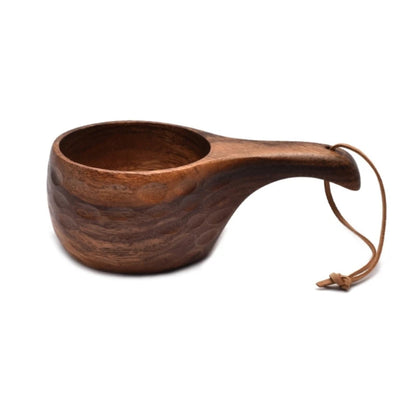 Outdoor Wooden Kuksa Cup – Camping & Coffee Mug (210ml)