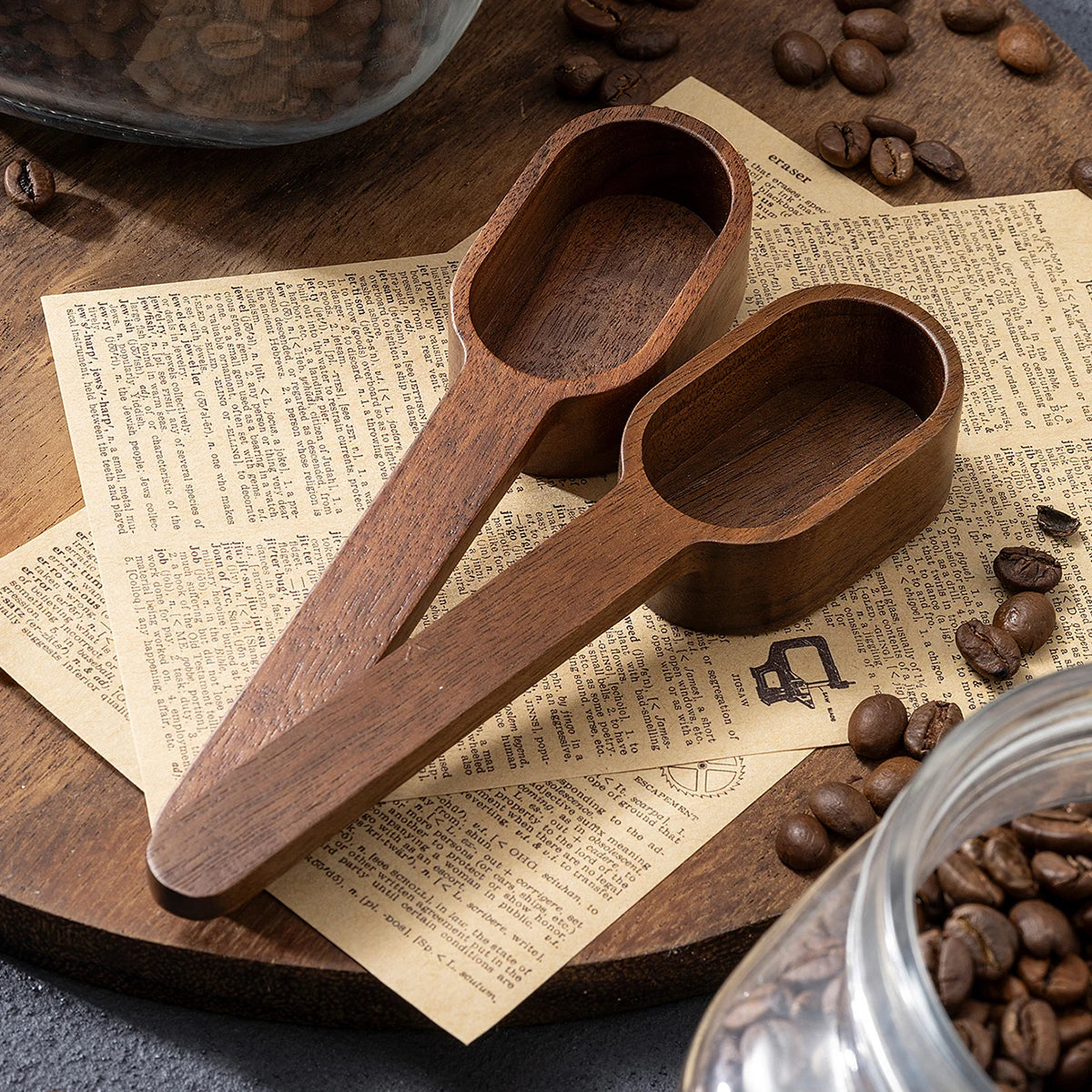 Walnut Coffee Measuring Spoon