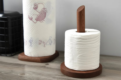 Walnut Roll Holder