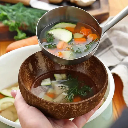 Natural Coconut Bowl Set