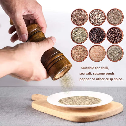 Wooden Pepper & Salt Grinder