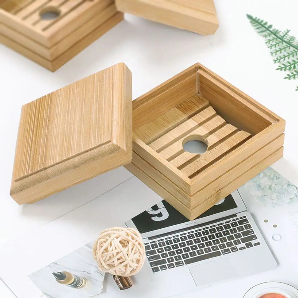 Bamboo Soap Rack