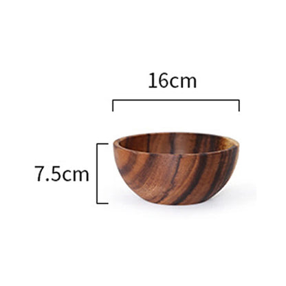 Premium Acacia Bowl – Salad, Mixing & Serving