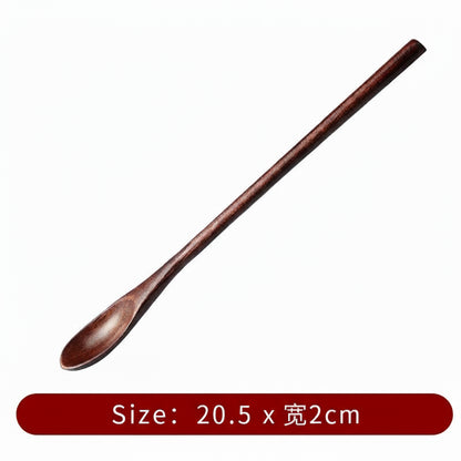 Mini Wooden Spoon & Fork Set – Coffee & Dessert Utensils