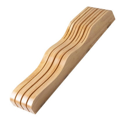 Wooden Knife Storage Rack