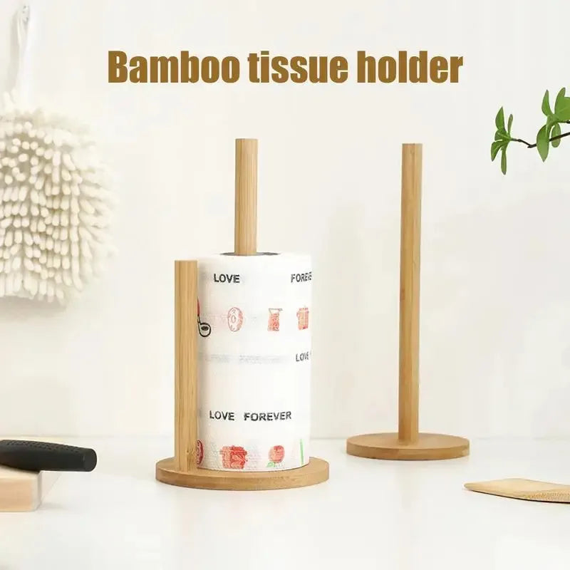 Wooden Tissue Roll Holder