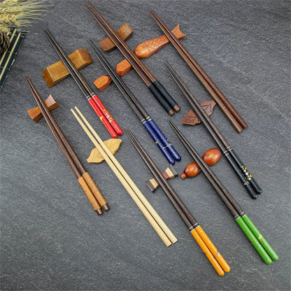 Japanese Wooden Chopstick Holder