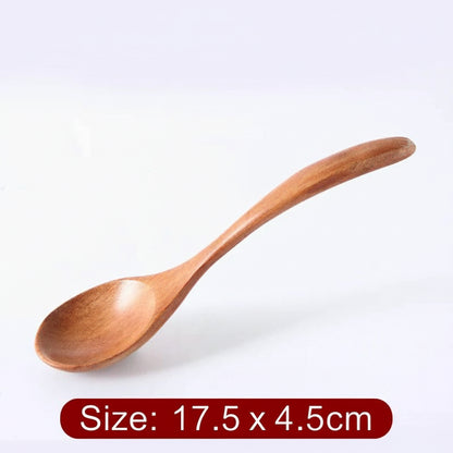 Mini Wooden Spoon & Fork Set – Coffee & Dessert Utensils