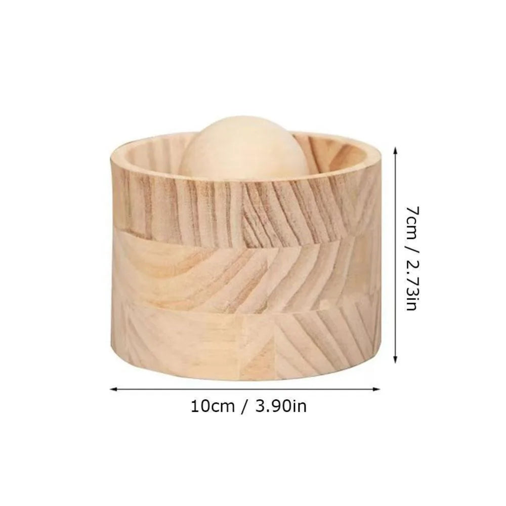 Wooden Dumpling Maker – Reusable Dough Pressing Tool