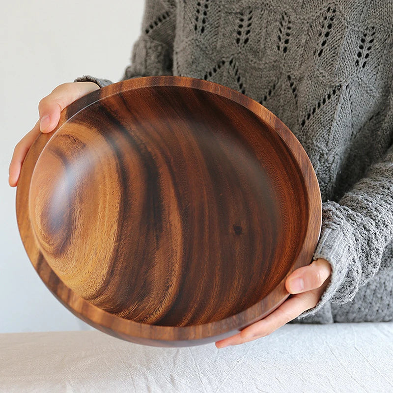 Premium Acacia Bowl – Salad, Mixing & Serving
