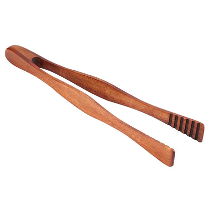 Wooden Kitchen Tongs – BBQ & Salad Serving Tool