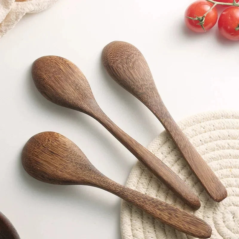 Wooden Spoon Set – Natural Rice & Honey Spoons