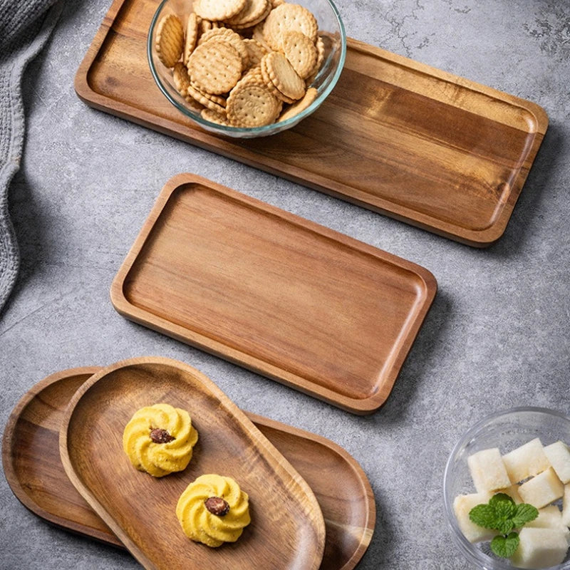 Artisan Wooden Serving Tray