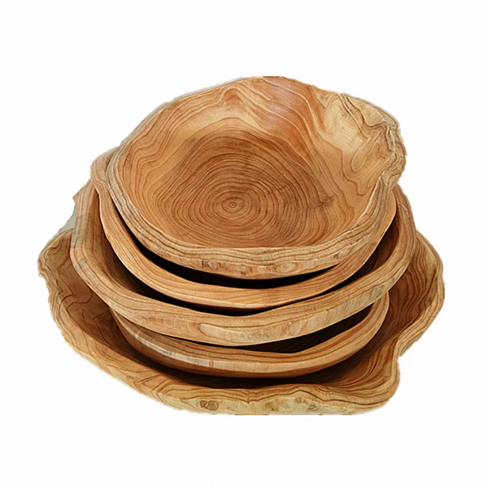 Handmade Wooden Serving Bowl
