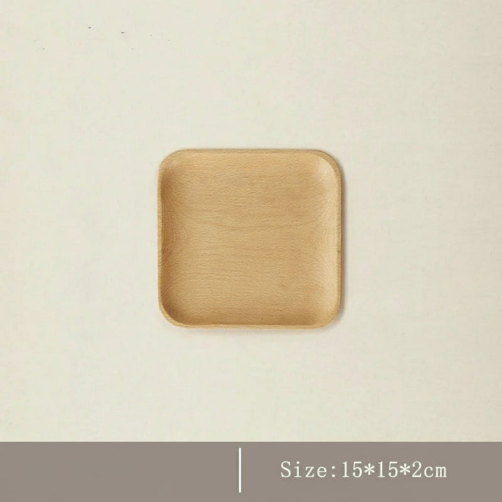 Walnut Wooden Tray – Japanese Rectangular Serving Plate