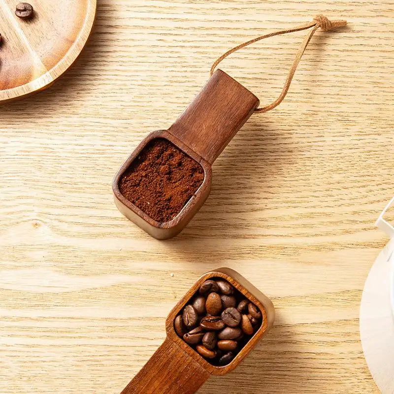 Wooden Coffee Measuring Scoop