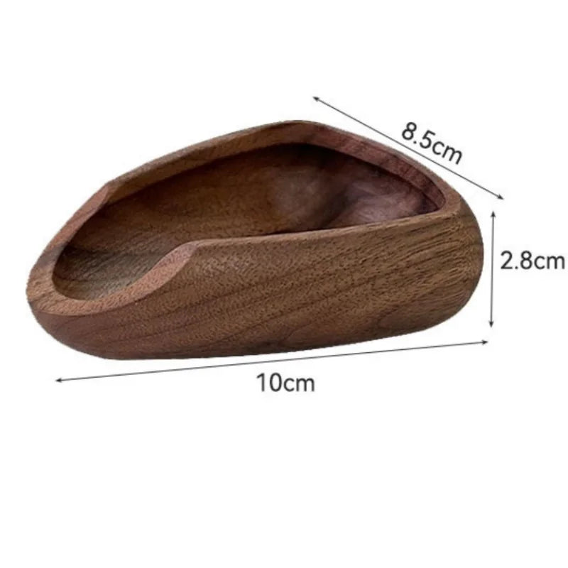 Wooden Coffee Bean Bowl – Natural Measuring Scoop