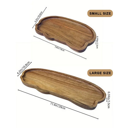 Japanese Style Wooden Serving Tray