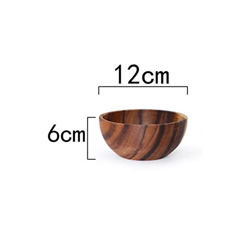 Premium Acacia Bowl – Salad, Mixing & Serving