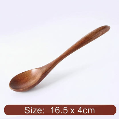 Mini Wooden Spoon & Fork Set – Coffee & Dessert Utensils