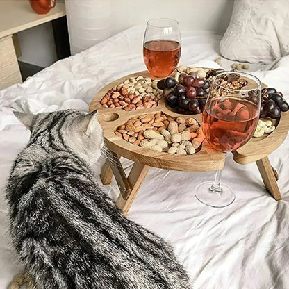 Picnic Wine & Snack Table