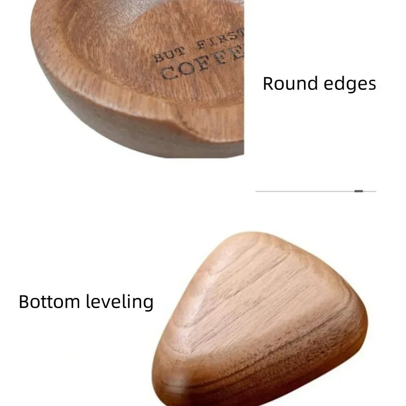 Wooden Coffee Bean Bowl – Natural Measuring Scoop