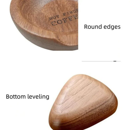 Wooden Coffee Bean Bowl – Natural Measuring Scoop
