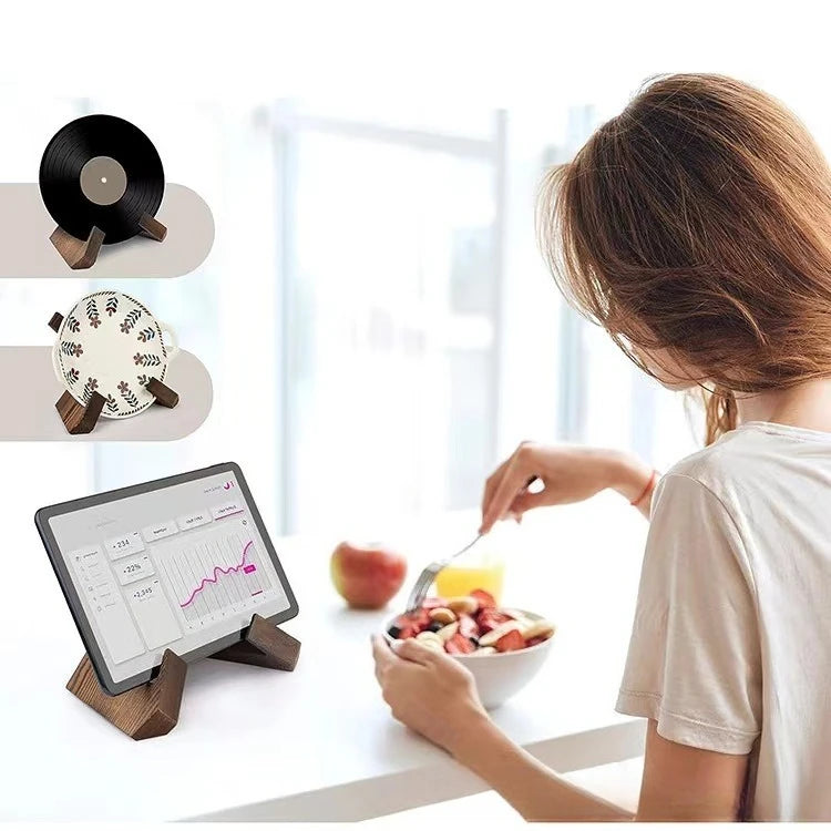 Wooden Cookbook Stand