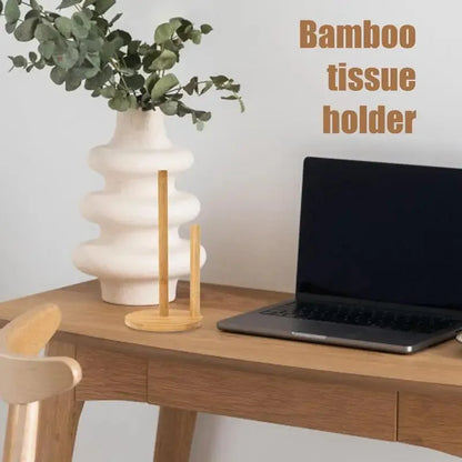 Wooden Tissue Roll Holder