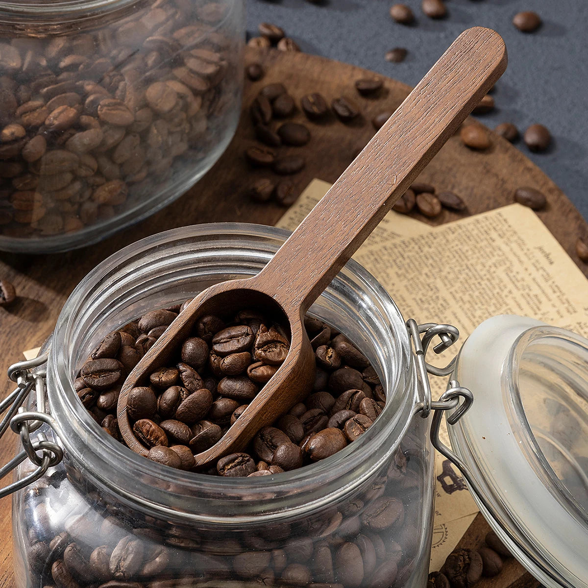Walnut Coffee Measuring Spoon