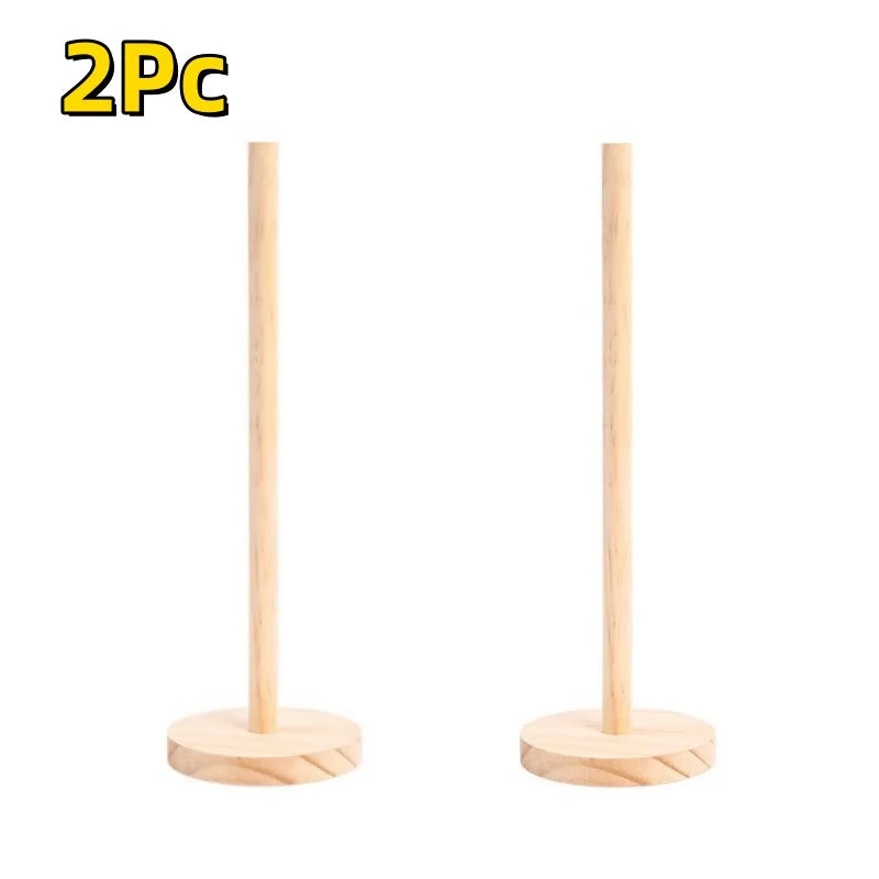 Bamboo Paper Roll Holder