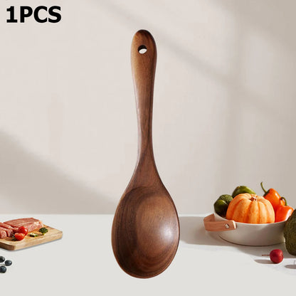 Set of 2 Acacia Wooden Salad Servers